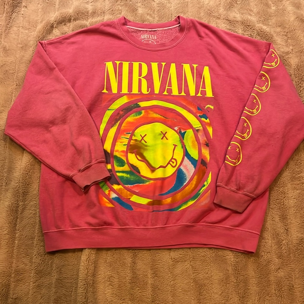 Urban outfitters Nirvana crewneck(size Small/Medium)